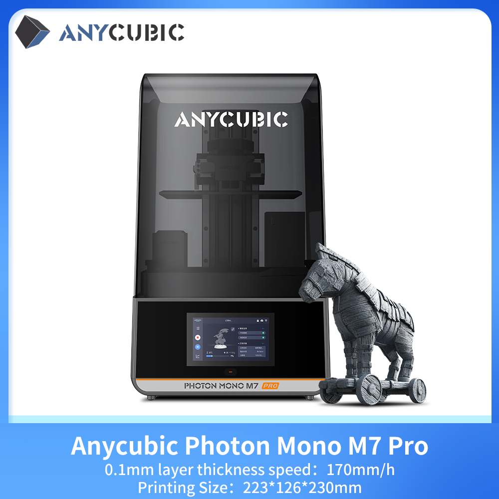 3D Printing Uv Resin - ANYCUBIC Photon Mono M7 Pro Drukarka