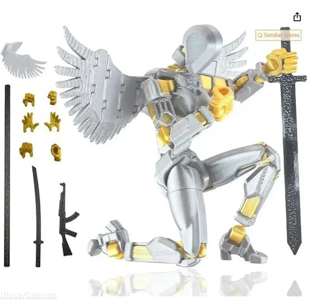 3D Printing Robot - Zabawki z nadrukiem 3D figurki DIY