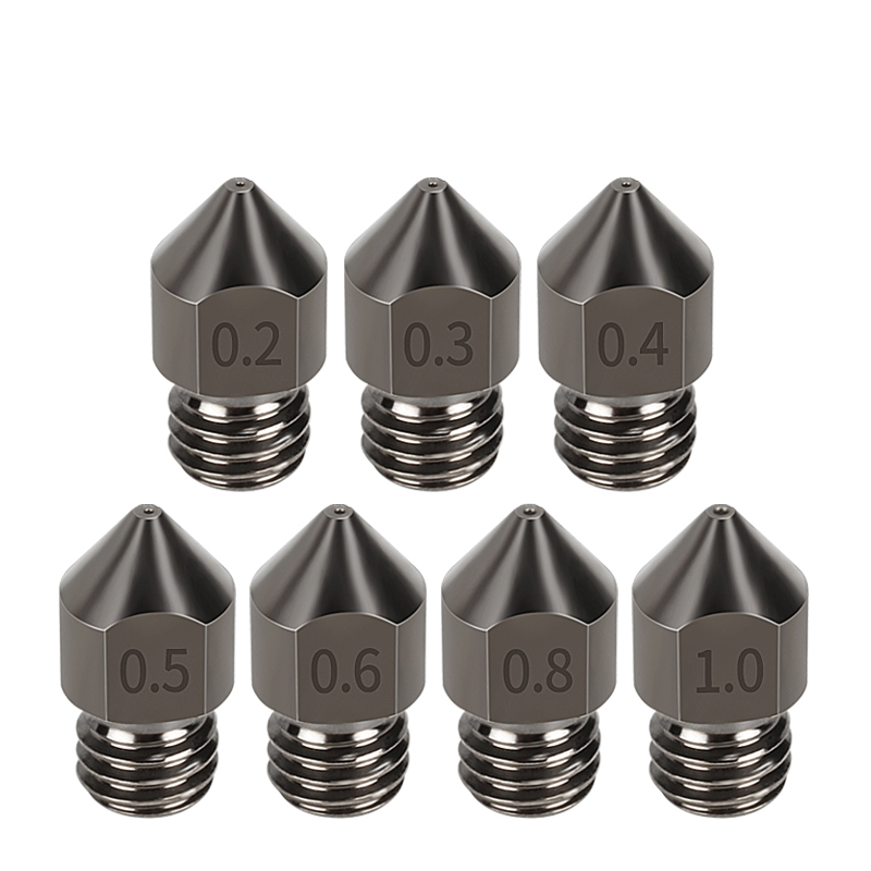 3D Printer Hotend Kit - Dysza ze superwytrzymałej stali MK8 5