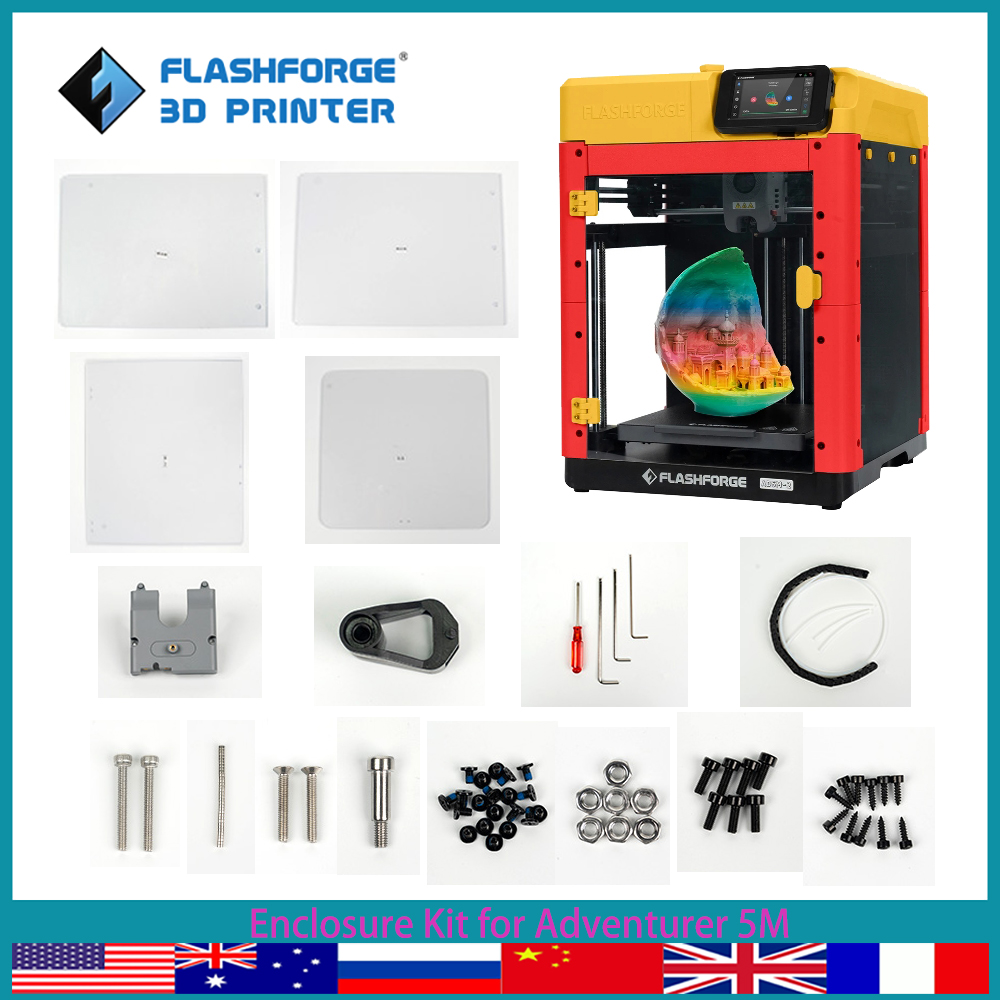 Enclosure 3D Printing - Zestaw paneli FLASHFORGE do zestawu części
