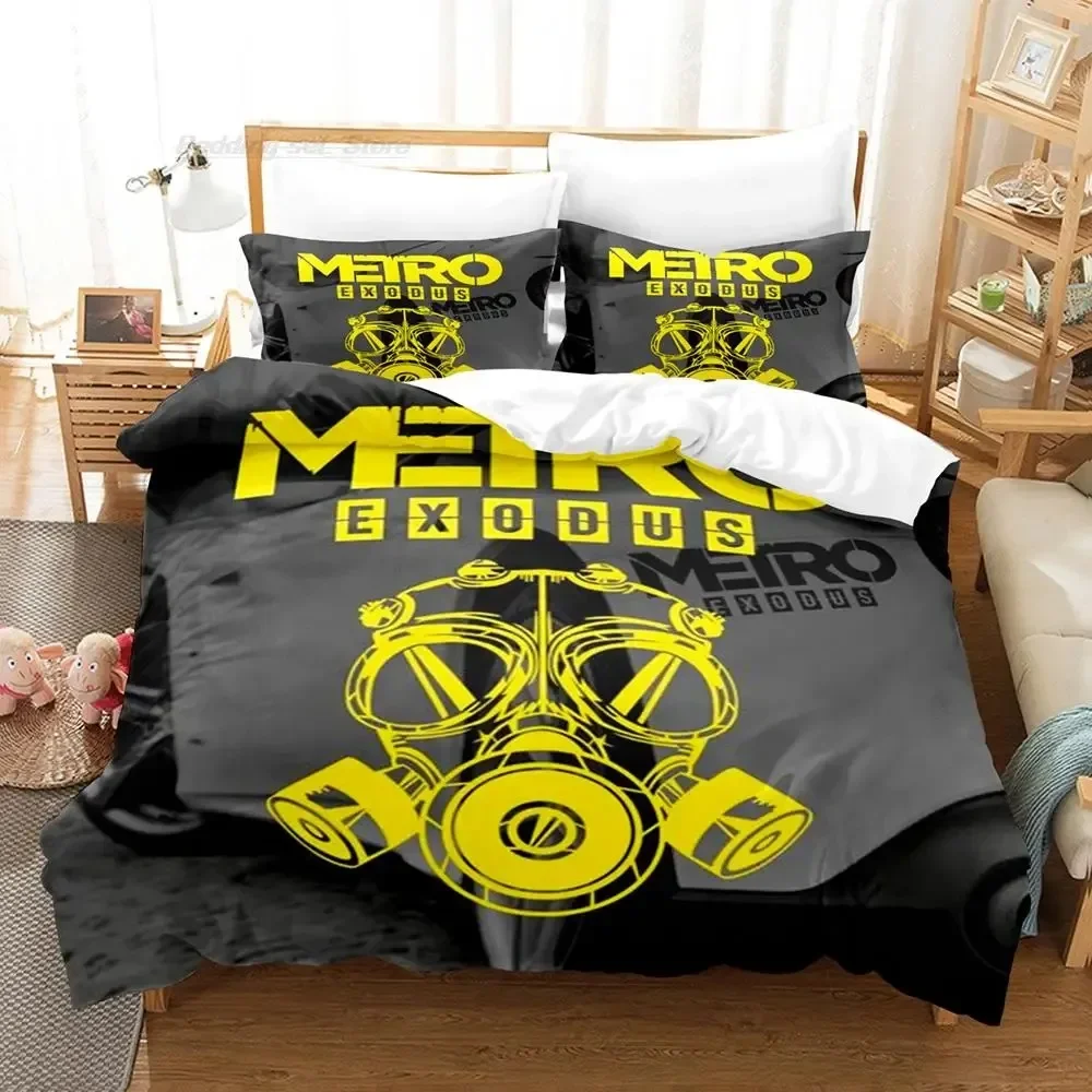 3D Printing Aliexpress - Komplet pościeli Metro Exodus, pojedynczy, podwójny,