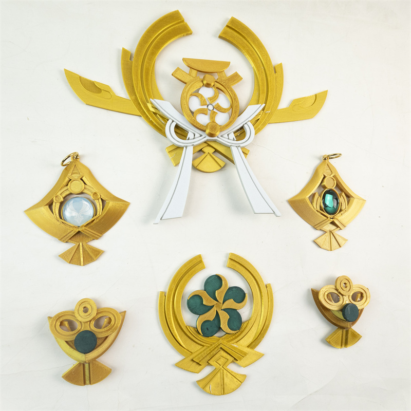 3D Printing Earrings - Nowy Genshin Impact Yae Miko rekwizyt