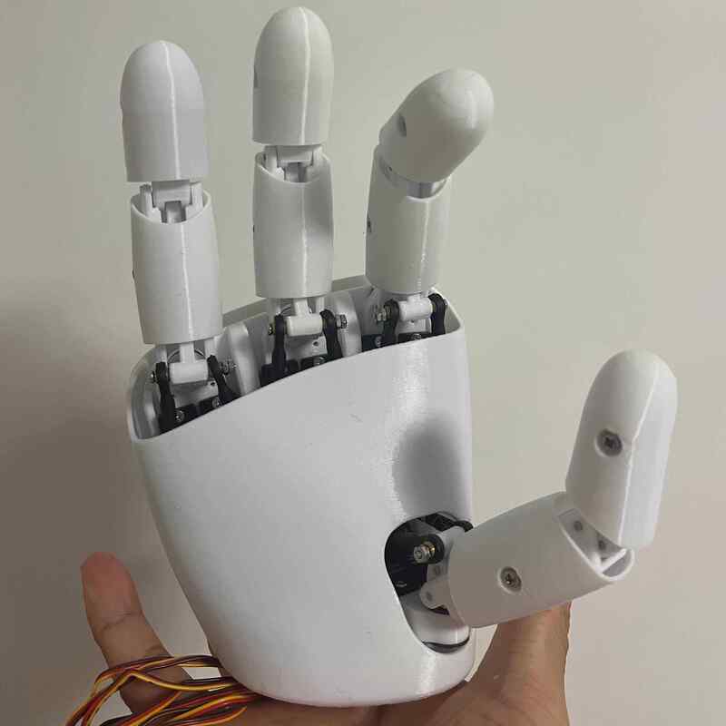 3D Printing Robot - Niesamowita Ręka Robota AmazingHand 8 DOF,