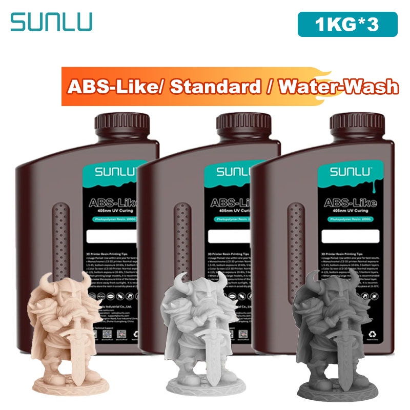 3D Printing Uv Resin - SUNLU 3KG Żywica typu ABS-Like /