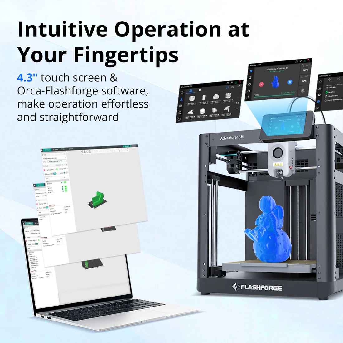 Flashforge Adventurer 5M FDM 3 – 3D Printing File Stl recenzja i cena