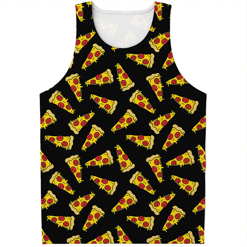Cute Pepperoni Pizza Tank Top  – 3D Printing In Food recenzja i cena