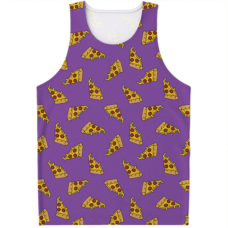 Cute Pepperoni Pizza Tank Top  – 3D Printing In Food recenzja i cena