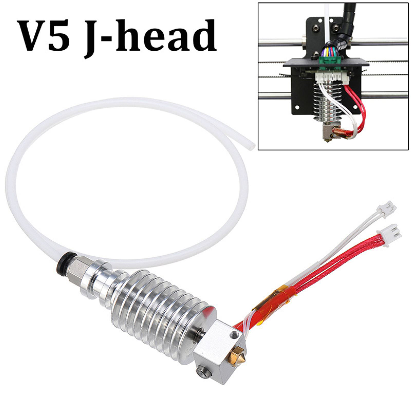 1 szt. Zestaw Hotendu V5 J-Hea – 3D Printer Hotend Kit recenzja i cena