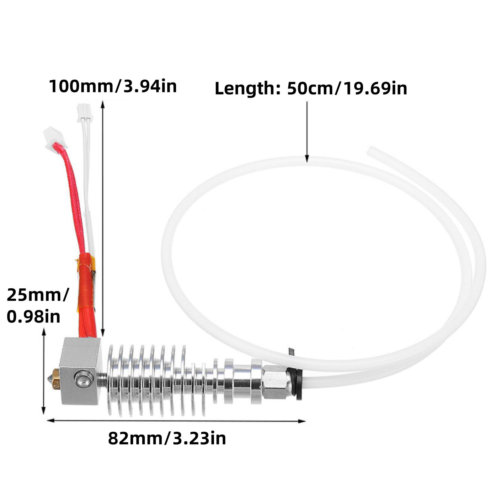 1 szt. Zestaw Hotendu V5 J-Hea – 3D Printer Hotend Kit recenzja i cena