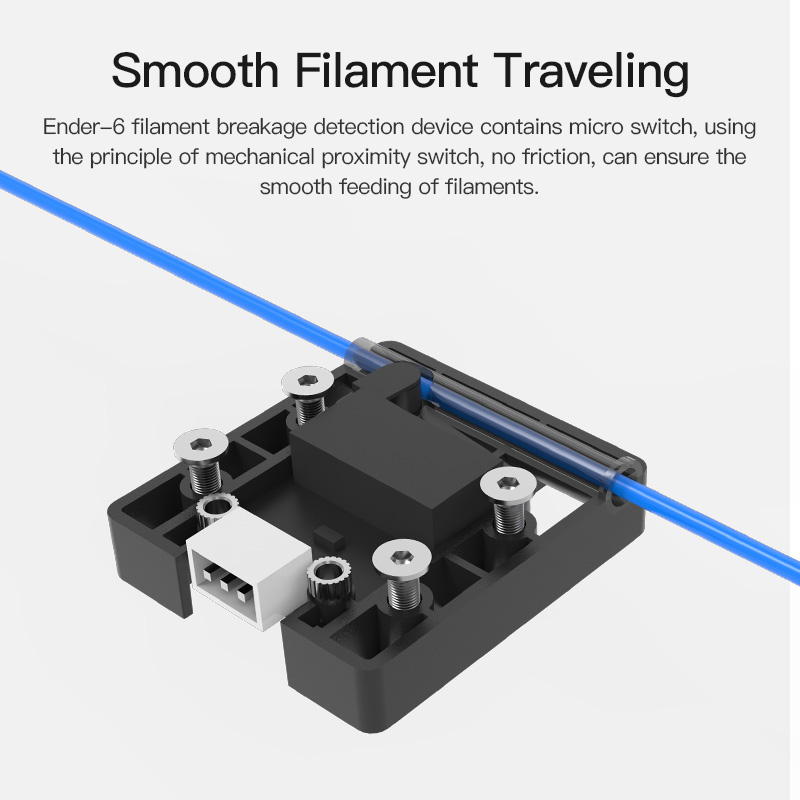 Czujnik Końca Filamentu Creali – Ender 3 Upgrade Kit recenzja i cena