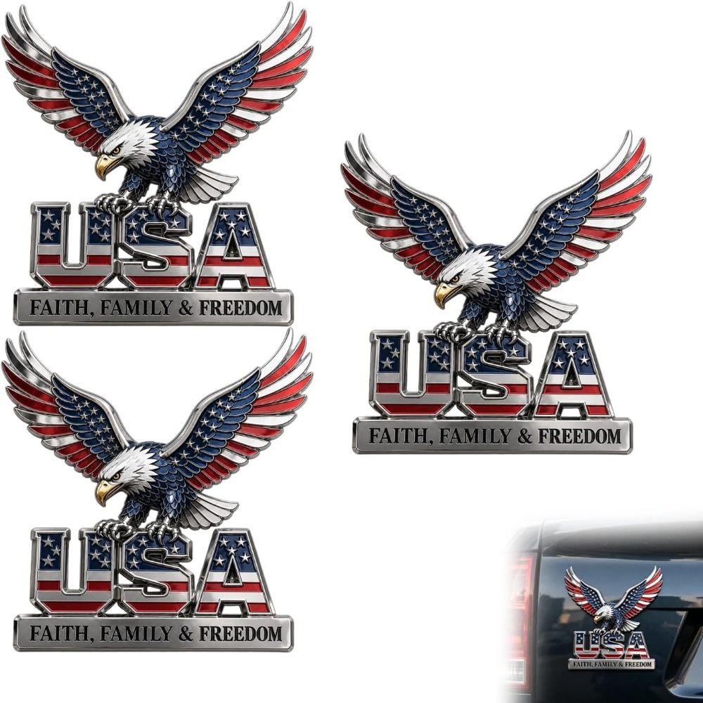 Wypukły metalowy wzór 3D USA E – 3D Printing Eagle recenzja i cena
