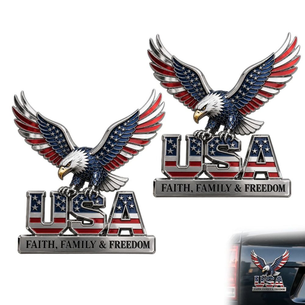 Wypukły metalowy wzór 3D USA E – 3D Printing Eagle recenzja i cena