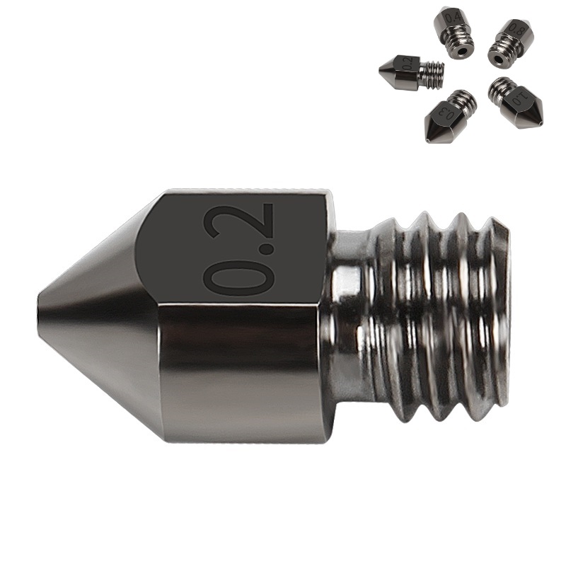 Dysza ze superwytrzymałej stal – 3D Printer Hotend Kit recenzja i cena