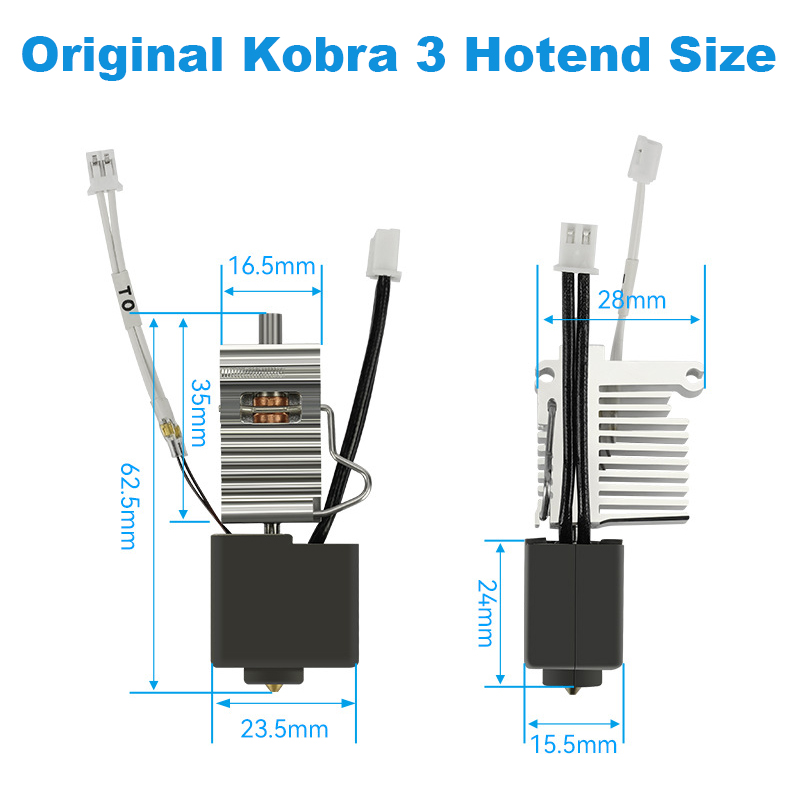 Zestaw ulepszonych hotendów do – 3D Printer Hotend Kit recenzja i cena