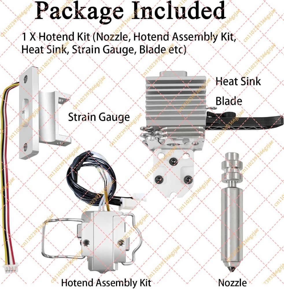 Zestaw hotendu 0.4mm z wstępni – 3D Printer Hotend Kit recenzja i cena