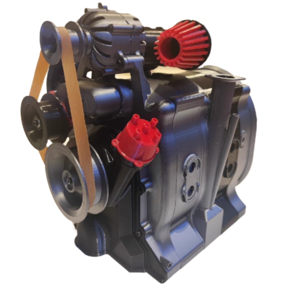 Model silnika dwurotorowego RX – 3D Printing Operator recenzja i cena