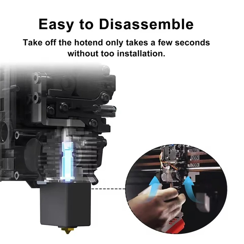Części do drukarki 3D Anycubic – 3D Printer Hotend Kit recenzja i cena