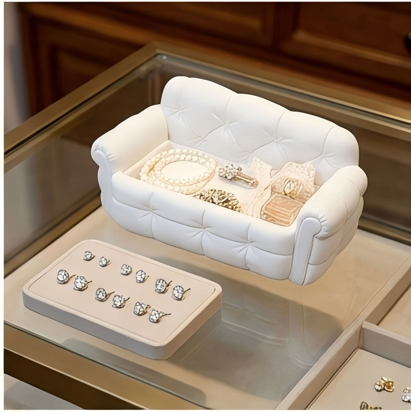 Mini Sofa Taca na Biżuterię Dr – 3D Printing Earrings recenzja i cena