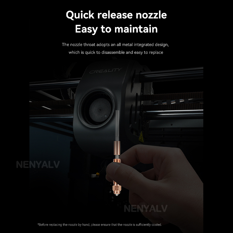 Ulepszona dysza K1C K1 Max/Cre – Ender 3 Upgrade Kit recenzja i cena