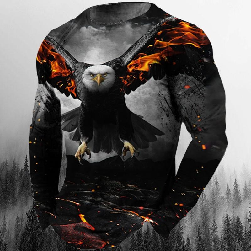 Cool Eagle T-shirts 3D Print P – 3D Printing Eagle recenzja i cena