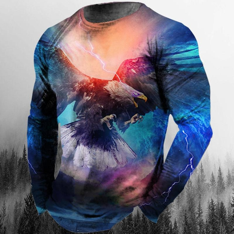 Cool Eagle T-shirts 3D Print P – 3D Printing Eagle recenzja i cena