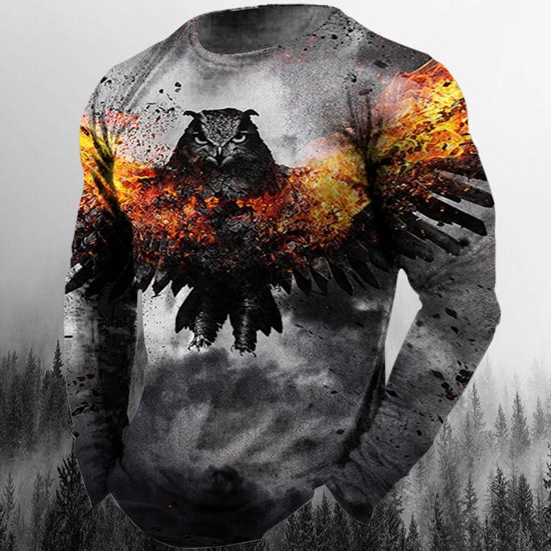 Cool Eagle T-shirts 3D Print P – 3D Printing Eagle recenzja i cena