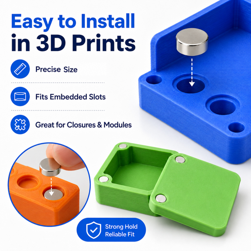 Zestaw magnesów do druku 3D, 2 – Enclosure 3D Printing recenzja i cena