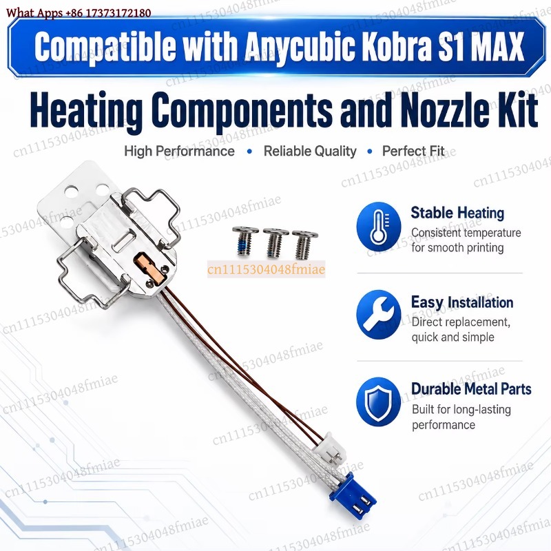 Zestaw dyszy grzewczej Anycubi – 3D Printer Hotend Kit recenzja i cena
