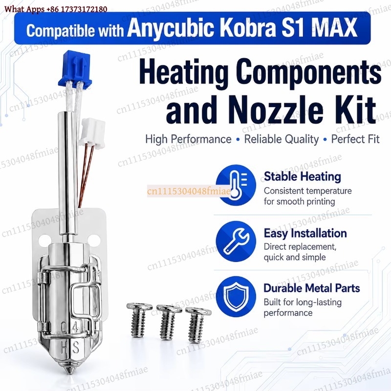 Zestaw dyszy grzewczej Anycubi – 3D Printer Hotend Kit recenzja i cena