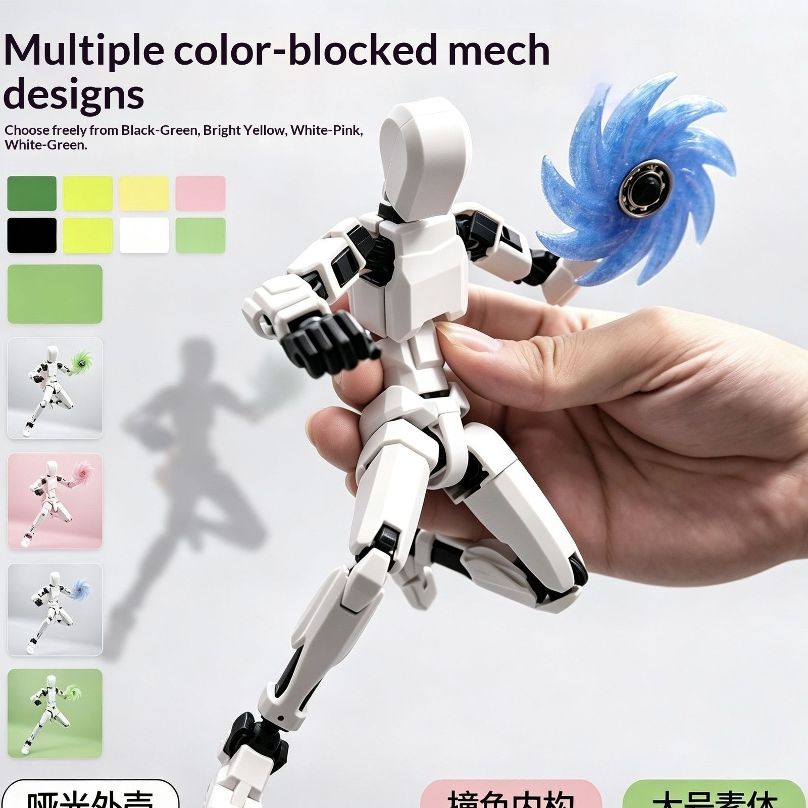 Nowa 20cm figurka akcji z druk – 3D Printing Robot recenzja i cena